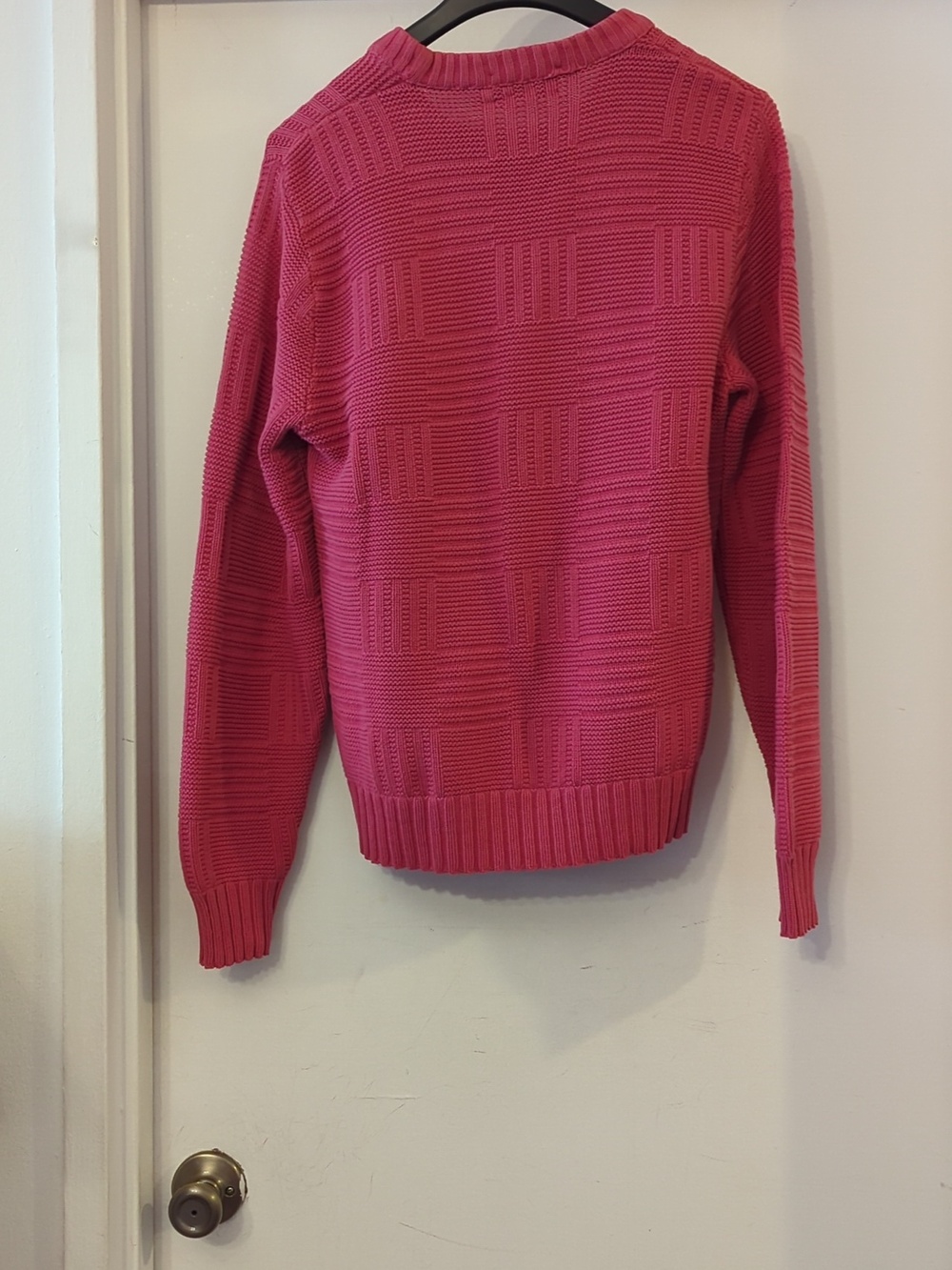 Abercrombie + Fitch 80s Vintage Crewneck Sweater Pink - Picture 5 of 5